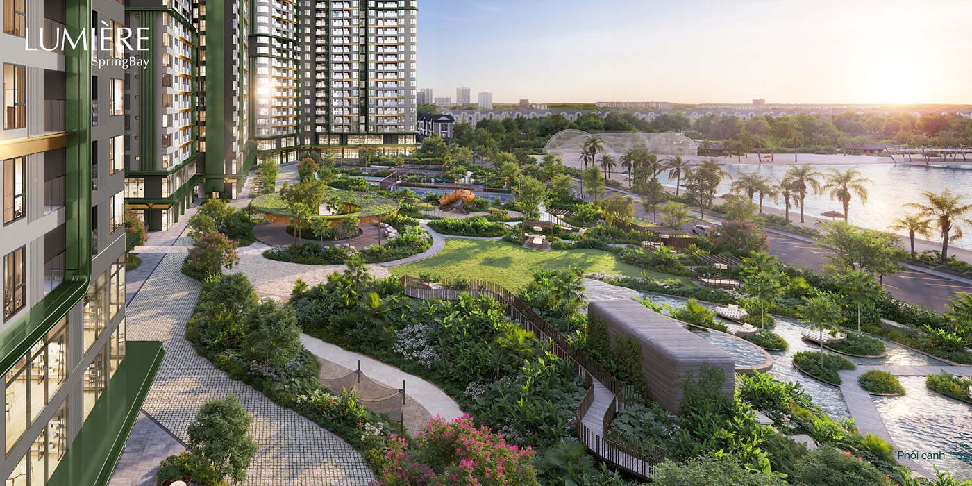 Lumiere Springbay có 40 tiện ích ngoài trời